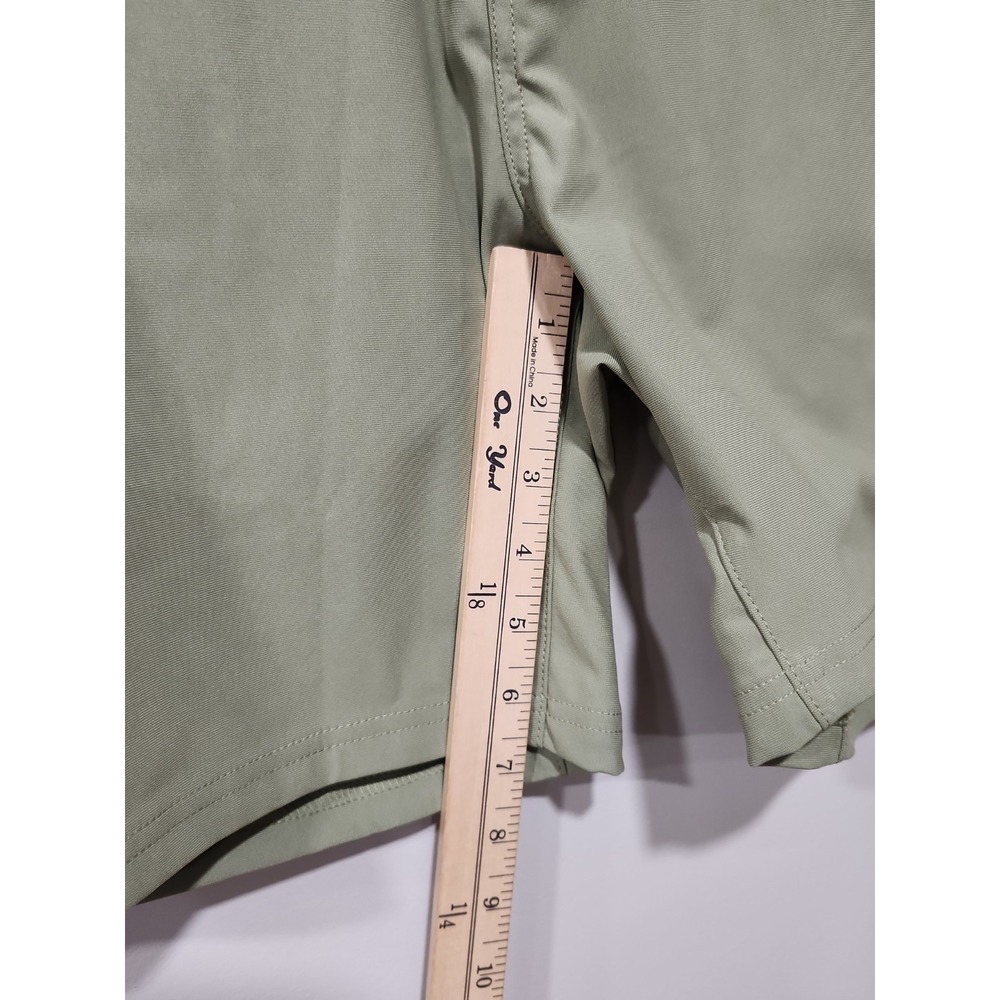 Rhone NWT Shorts 7" Commuter Shorts Mens 38 Sage Green Performance Stretch New - Picture 5 of 11